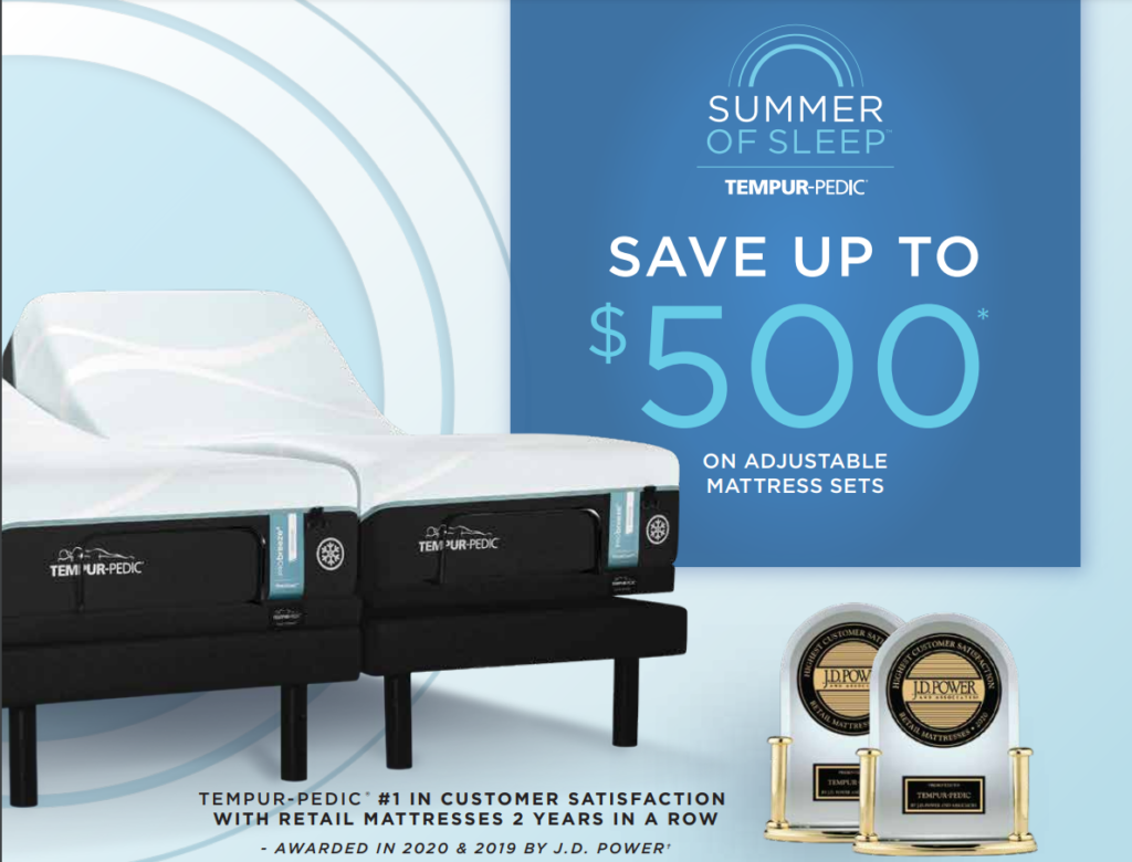 Tempur sale deals 2020