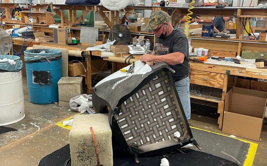 Baker upholstery plant running overtime to meet high demand