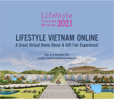 Lifestyle Vietnam 2021 trade show being held virtually from Dec. 6-12