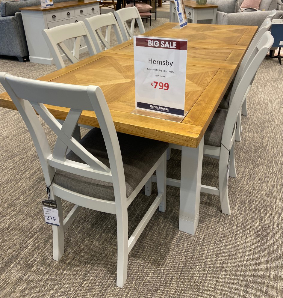 Harvey norman discount dining room sets