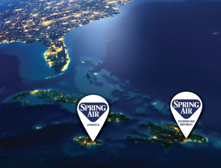Spring Air International signs 2 licensing agreements in Caribbean