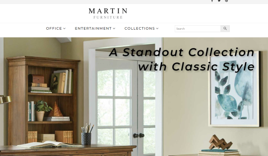 Martin Furniture adds dining room, fireplace consoles to its mix