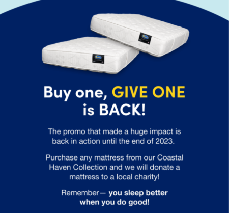 Gold Bond, Agren donate mattress to local charity for every Coastal Haven mattress sold