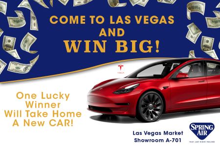 Spring Air Las Vegas market promotion gives away Tesla, cash and more to winning retailers