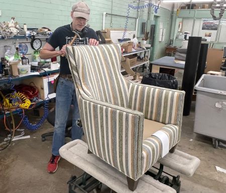 Universal Furniture adds dining chairs to domestic custom upholstery program