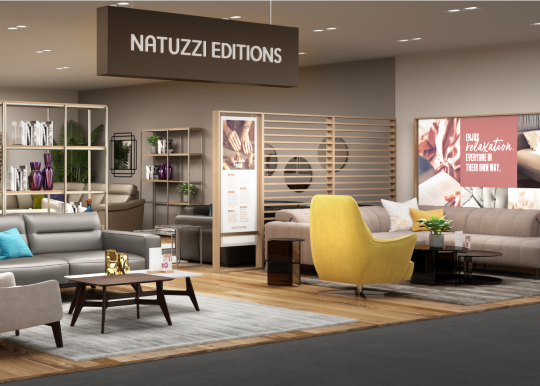 Natuzzi Reimagined Gallery concept starts to gain traction