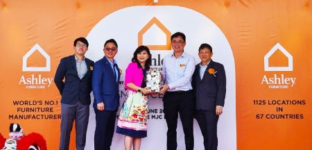 Jackhan Furniture opens new Ashley store in Kuching, Malaysia
