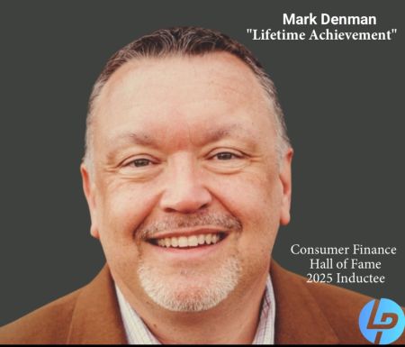 Consumer Finance Hall of Fame selects Mark Denman as its first-ever inductee
