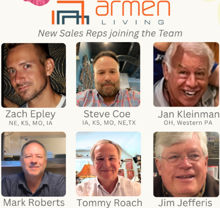 Armen Living adds 6 new sales reps
