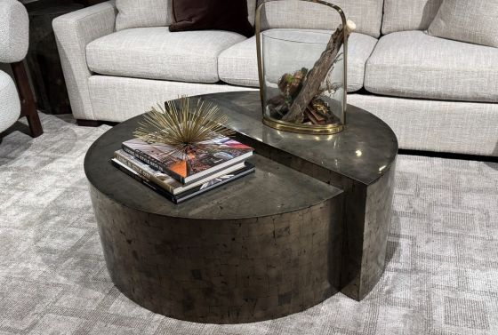 Occasional tables seen at High Point Market