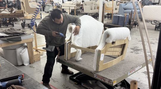 Furniture orders down 2% from March 2025