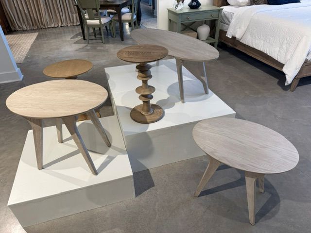 Gat Creek expands its line of solid white oak with new occasional tables